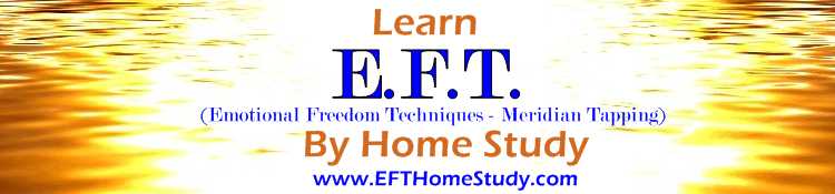 Learn E.F.T (emotional freedome techniques - Meridian Tapping) by Home Study 